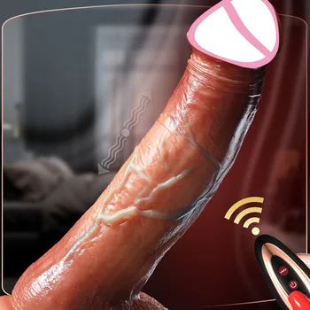  Curea mari pe dildo vibrator penis telescopic încălzire dildo-uri de control de la distanță femeia patrunde barbatul penis vibratoare pentru femei lesbiene jucarii sexuale