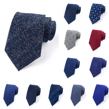 Noi de Lux, 100% Mătase Naturală Gât Cravată pentru Bărbați 9cm Tricou oficial Geometrice, Dungi, Puncte de Flori Legături Petrecere de Nunta Cadouri pentru Bărbați