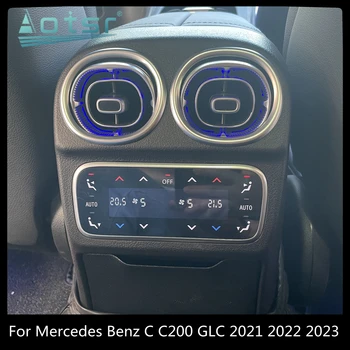  LCD-Spate, Clima Control Pentru Mercedes Benz C C200 C260 GLC 2021 2022 Masina AC Panoul din Spate Scaunul de Aer Conditionat Bord cu Ecran Tactil