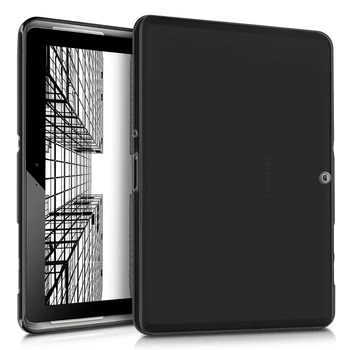  Rezistenta La Socuri Carcasa Silicon Pentru Samsung Galaxy Tab 3 Lite 7.0, 8.0 Și 10.1 T110 T111 T210 T310 P5200 Flexibil Negru Coajă Capacul Din Spate