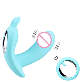  Portabil Fluture Dildo Vibrator Wireless de Control de la Distanță Jucarii Sexuale pentru Femei Masturbator Stimulator Clitoris Adult Vibrator
