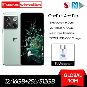  Global Rom OnePlus Ace Pro 5G 10T Smartphone 150W Supervooc Taxa 4800mAh 6.7 AMOLED 50MP aparat de Fotografiat telefon Mobil