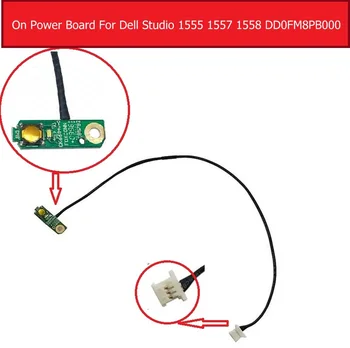  Autentic On/off Putere de Bord pentru Dell Studio 1555 1557 1558 Serie Comutator de Alimentare, Butonul de Bord cu Înlocuirea Cablului DD0FM8PB000