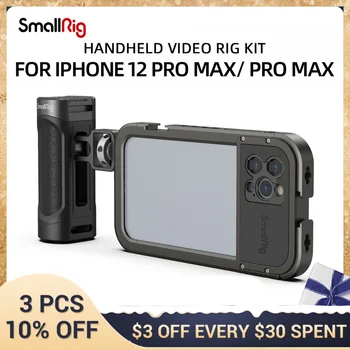  SmallRig Video Cage Kit Telefon Inteligent Video Portabile Cușcă Rig kit pentru iPhone 12 Pro / Pro Max 3175/3176