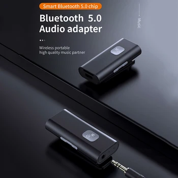  SR11 Bluetooth Compatibil 5.0 Receptor Audio Adaptor Receptor Suport Card Reader Suport TF Card CVC Apel de Reducere a Zgomotului