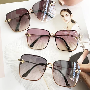  2020 Supradimensionat ochelari de Soare Patrati Bărbați Femei Celebritate Ochelari de Soare de sex Masculin de Conducere Superstar de Lux de Brand Designer de sex Feminin Nuante UV400
