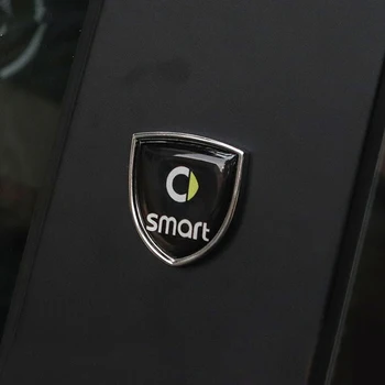  Auto styling Modificarea Metal sticker decor Pentru Smart 450 451 453 fortwo forfour masina 3D logo-ul exterior accesorii
