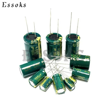  5pcs Condensator Electrolitic 100V330UF 100V 330UF 13X20 mm de Înaltă Frecvență Low ESR Aluminiu Condensatori