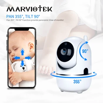  720P Baby Monitor Smart Home Strigăt de Alarmă Mini Camera de Supraveghere cu Wifi de Securitate, Supraveghere Video, Camera IP ptz ycc365 tv