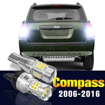  2 buc LED-uri Inversă Bec Lampa spate Pentru Jeep Compass MK 2006-2016 2007 2008 2009 2010 2011 2012 2013 2014 2015 Accesorii