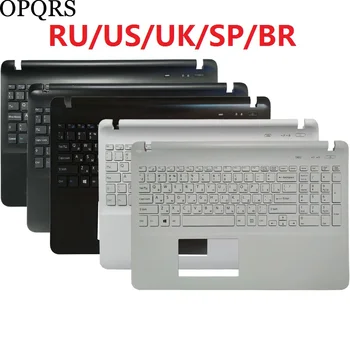  pentru SONY VAIO FIT15 SVF15 SVF152 SVF153 SVF15E SVF154 SVF152C29V NE/rusă/UK/spaniolă/Brazilia laptop tastatura zona de sprijin pentru mâini de sus