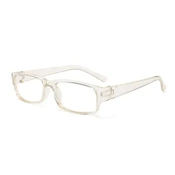  Ochelari ieftini Retro pătrat obiectiv clar pahare transparente pentru femei barbati Nici un grad fals ochelari punte Miopie Rame