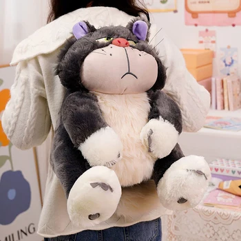  Disney Desene Animate Drăguț Japoneză Lucifer, Pisica Rea Cenusareasa Anime Pluș Rucsac Portabil Cordon Buzunar Fete Jucarii Pungi De Depozitare