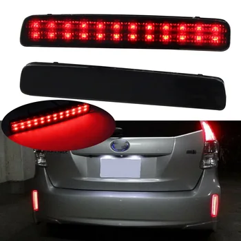  2xRED lentile de Fum LED bara Spate reflector lumina lămpii stop lumina de frână pentru Toyota Spade Esquire NOAH/VOXY 80 Prius 40