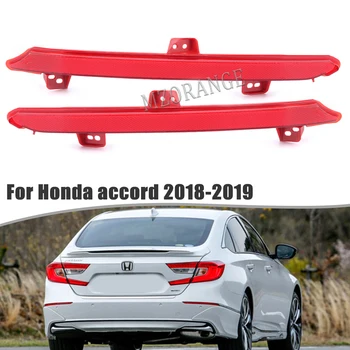  Accesorii Auto Pentru Honda Accord 2018 2019 Bara Spate Reflector Lumina Coada Semnal De Avertizare Frână Lampă De Ceață Fără Bec Roșu Coajă