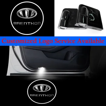  2x BRENTHON Logo Lumini Auto fără Fir Usa Ghost Shadow Laser Proiector pentru Stinger OPTIMA FORTE RIO K5 Sufletul Sportage Sorento