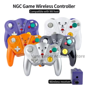  2.4 G Wireless Gamepad pentru jocuri Nintendo Gazdă NGC Gamecube Controller Wireless Joypad pentru Va/Wii U Controler de Joc Accesorii