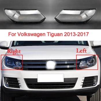  Masina Faruri De Sticla Pentru Volkswagen Tiguan 2013-2017 Lumina Shell ReplacementTransparent Far Clar Lămpi Accesorii Auto