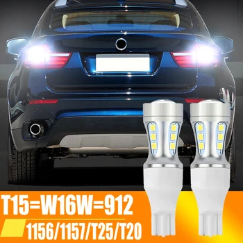  2x T15 921 W16W Bec LED 1156 T20 1157 T25 Lampa Auto Backup Reverse Lumina Pentru Ford Focus 2 3 Fiesta Fusion Ranger Kuga Mondeo KA