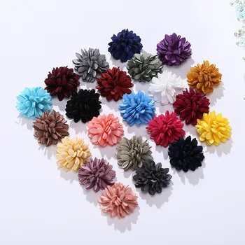  10buc Colorate din Piele Fibra de Flori Meserii Consumabile DIY Bijuterii Haine, Pălărie Ace de Brosa Accesorii Decor Patch-uri de Aplicatii