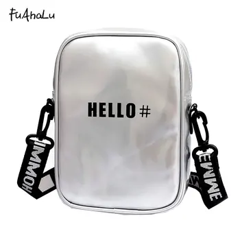  FuAhaLu Vara literă nouă geantă de umăr coreean sălbatice Messenger bag sac de telefon