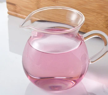  1 BUC 250ml rezistente la Căldură ceai Kung Fu filtru transparent ceai Echitabil cupa material de sticlă ceașcă de ceai JN 1030