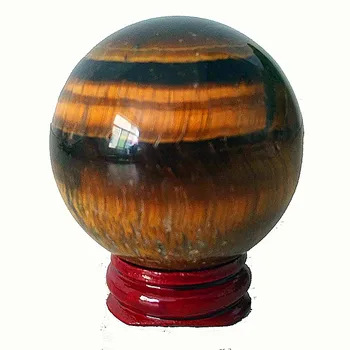  45-55mm naturale tigru, ochi-de-pietre de cristal decor de uz casnic mingea divin de energie de înaltă calitate tiger-ite de piatră sfera